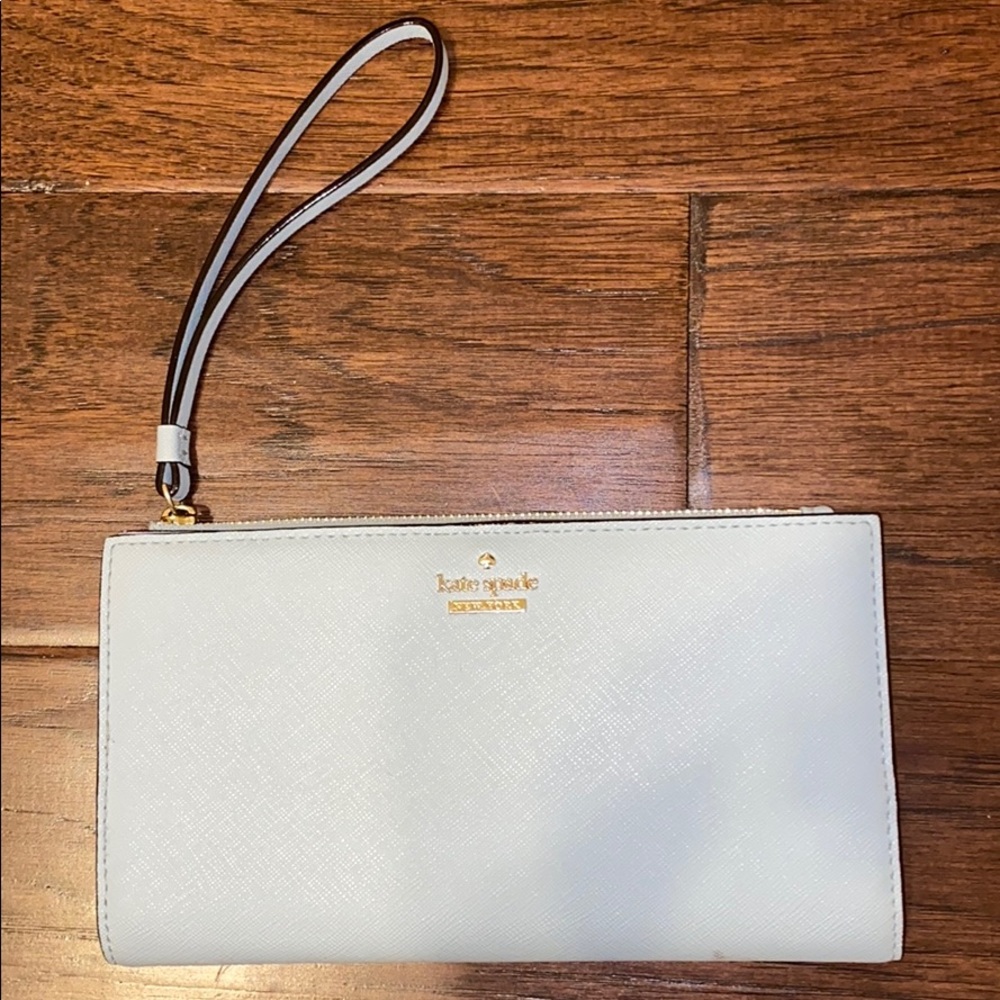 Baby Blue Wristlet